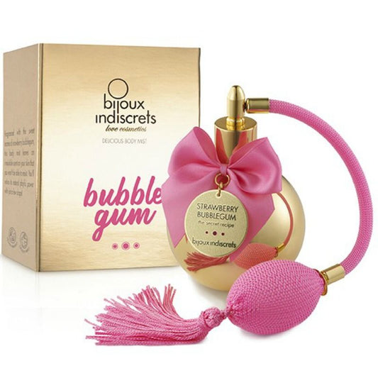 BIJOUX - BUBBLE GUM KÖRPERSPRITZE ERDBEER-KAUGFUSS 100 ML