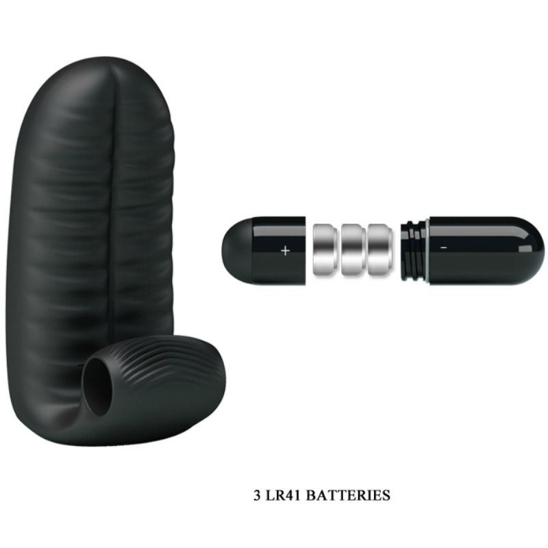 PRETTY LOVE - ABBOTT SCHWARZER STIMULATOR-FINGERHÜLLE
