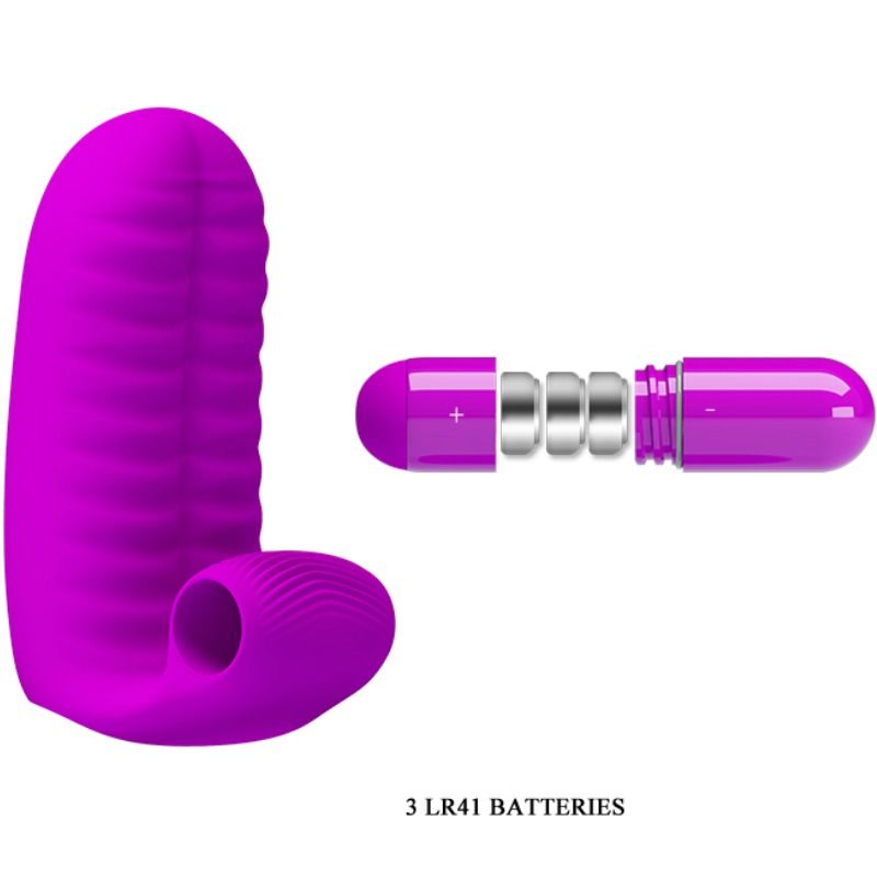 PRETTY LOVE - ABBOTT LILAC STIMULATOR FINGERHÜLLE