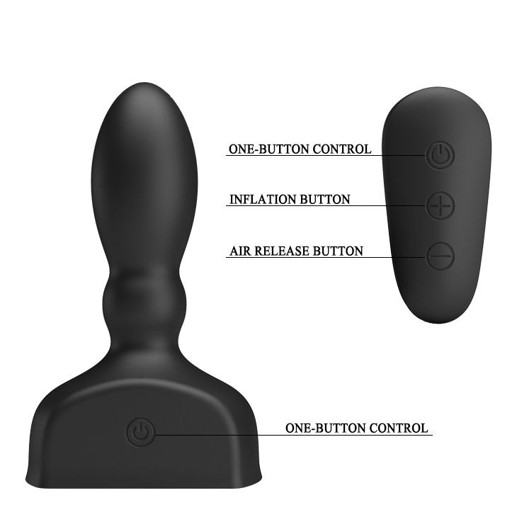 PRETTY LOVE - MARRIEL PROSTATA-VIBRATOR UND AUFBLASBAR