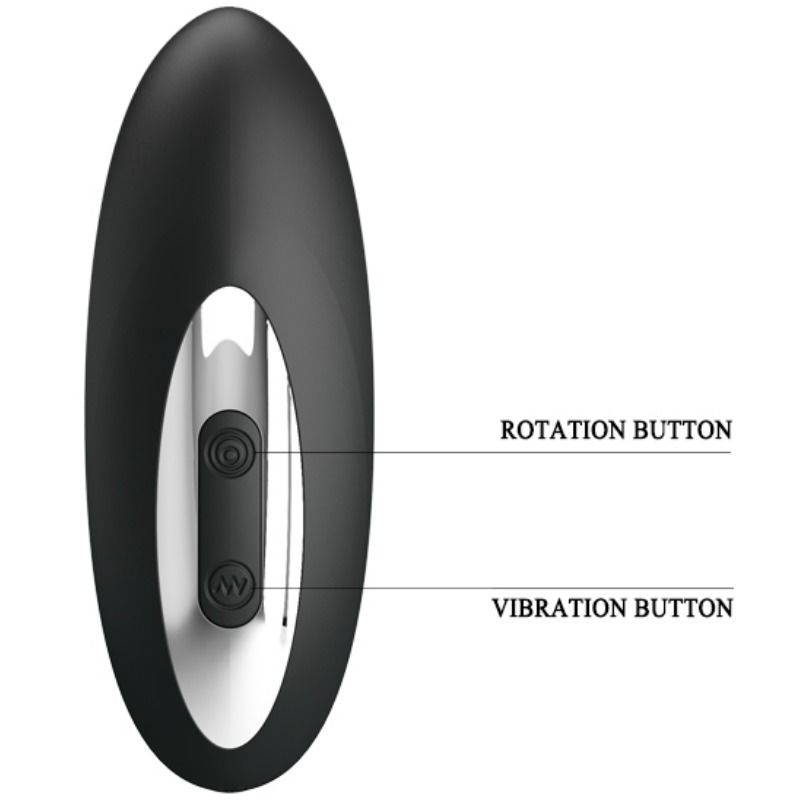PRETTY LOVE - MERLIN ANAL ROTATIONS- UND VIBRATIONSFUNKTION SCHWARZ