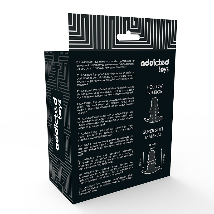 ADDICTED TOYS - GROSSER ANAL-DILATATOR 13 CM - TRANSPARENT