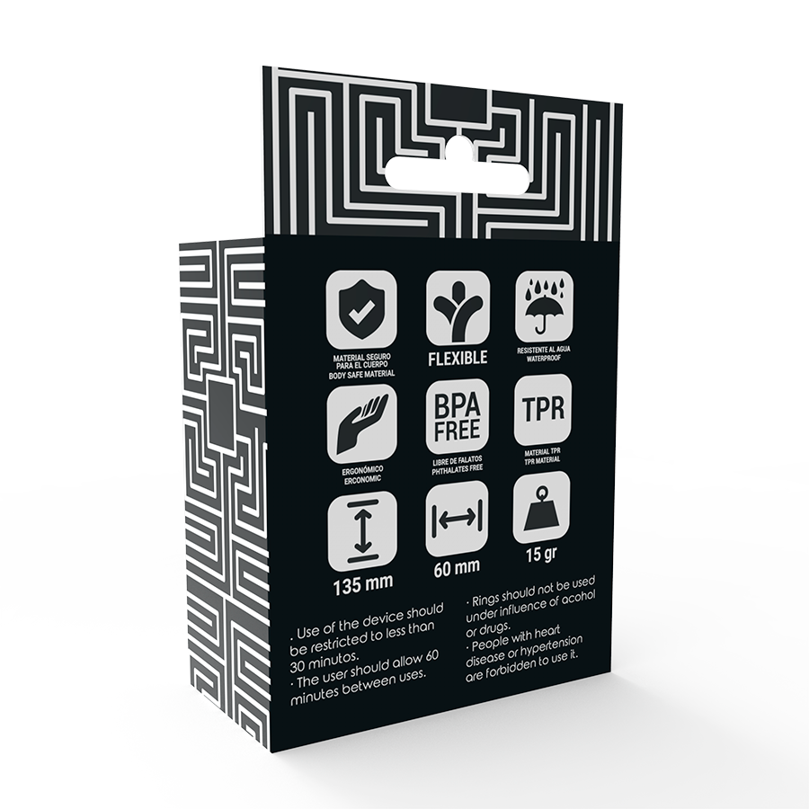 ADDICTED TOYS - RINGE-SET FÜR DEN PENIS - GERÄUCHERT