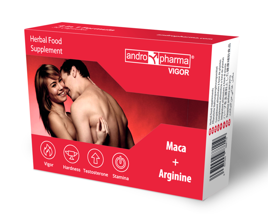 ANDROPHARMA VIGOR – LIBIDO-STEIGERNDES ERGÄNZUNGSMITTEL