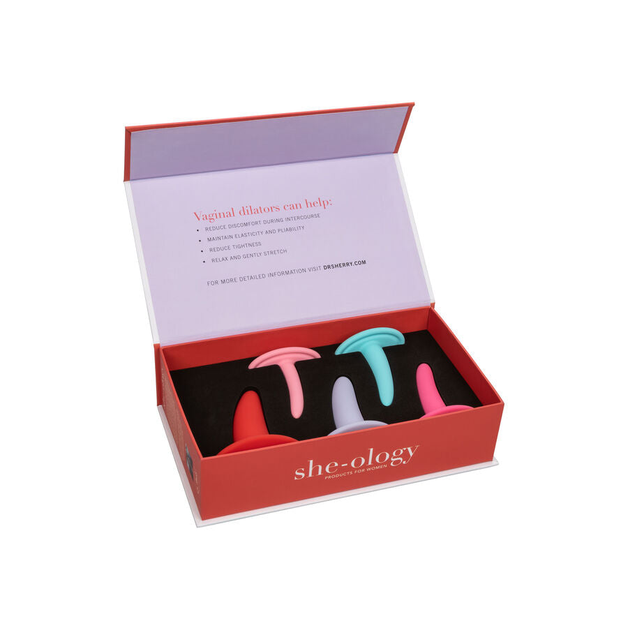 CALEXOTICS – 5-TEILIGES TRAGBARES DILATATOR-SET