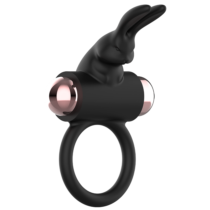 COQUETTE CHIC DESIRE - COCKRING MIT VIBRATOR SCHWARZ/GOLD
