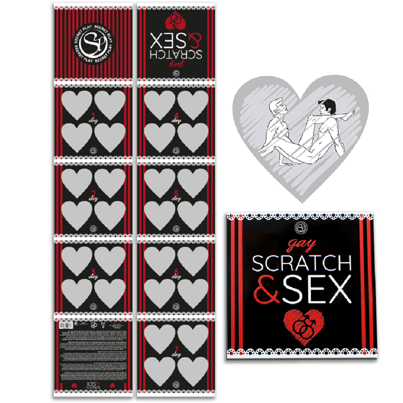 SECRETPLAY – SCRATCH & SEX-SPIEL FÜR SCHWULE PAARE (ES/EN/FR/PT/DE)