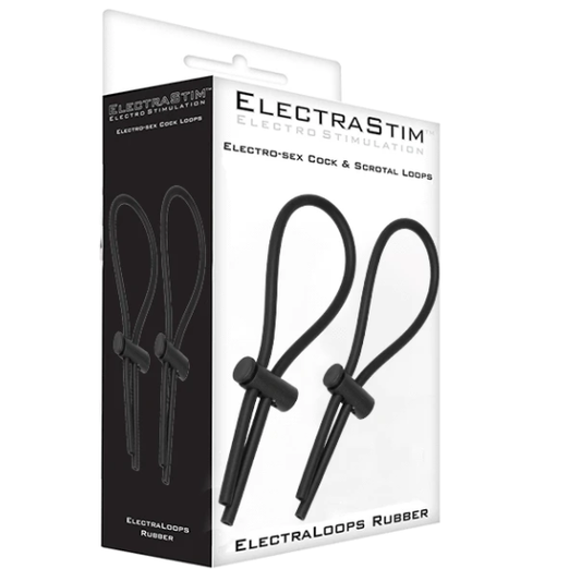 ELECTRASTIM - GUMMI-VERSTELLBARE PENIS- UND HODENSCHLEIFEN