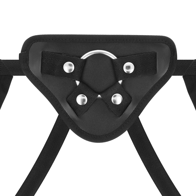 DELTA CLUB - TOYS HARNESS + DONG ROSA SILIKON 17 CM -O- 3 CM