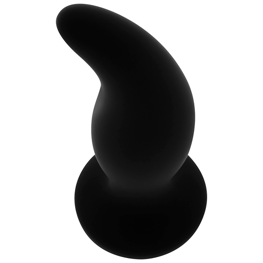 OHMAMA - GEBOGENER SILIKON-ANALPLUG P-POINT 12 CM