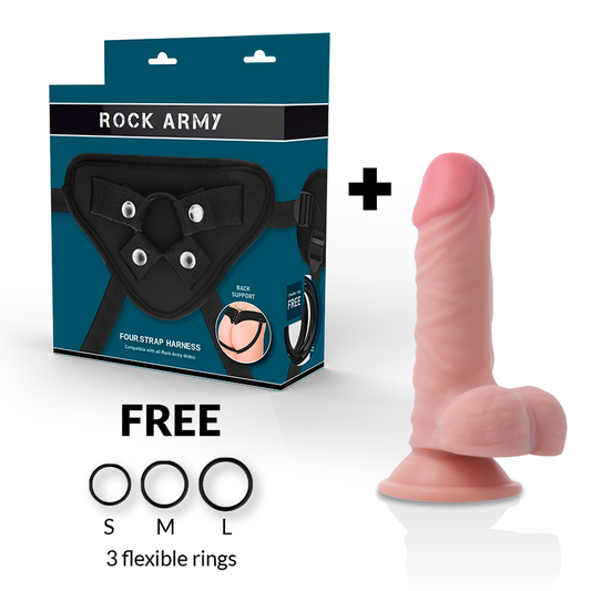 ROCKARMY - HARNESS + DOPPELTE DICHTE PANZER 17 CM -O- 4,46 CM
