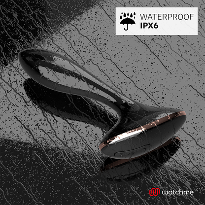 ANBIGUO - WATCHME FERNBEDIENUNGSVIBRATOR ANAL PLUG VERNET