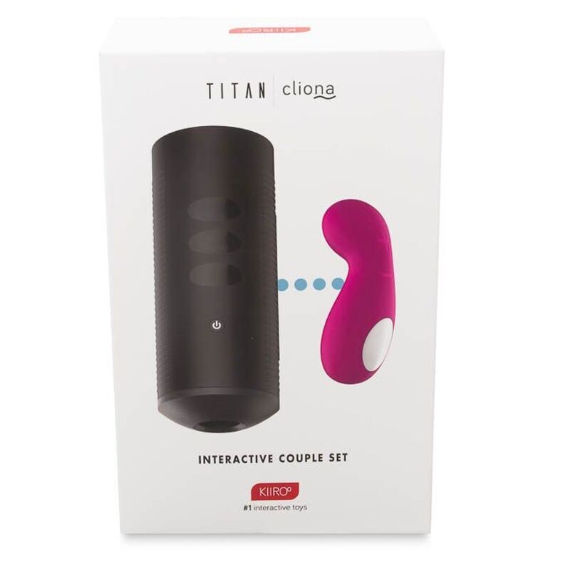 KIIROO - TITAN UND CLIONA LILA PAAR-SET