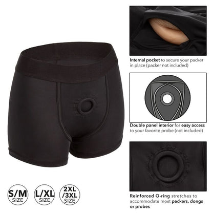 CALEXOTICS - GESCHIRR IM BOXER-STIL L/XL