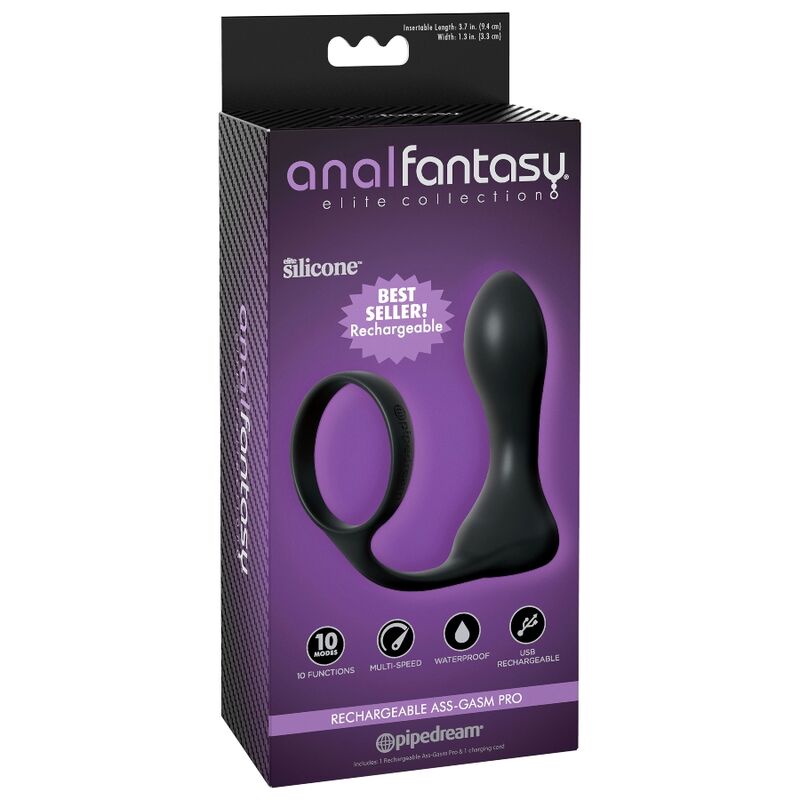 ANAL FANTASY ELITE COLLECTION - WIEDERAUFLADBARER ASS-GASM PRO