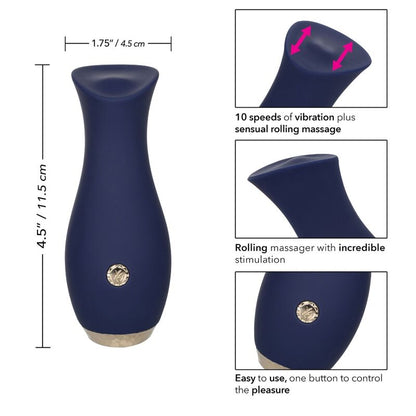 CALEXOTICS – CHIC TULIP MASAJEADOR – AZUL
