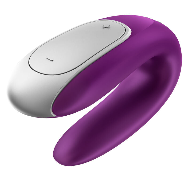 SATISFYER - DOPPELTER SPASS-PARTNERVIBRATOR LILA