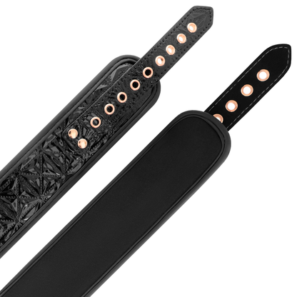 BEGME - BLACK EDITION HALSBAND MIT NIPPELKLEMMEN MIT NEOPRENFUTTER