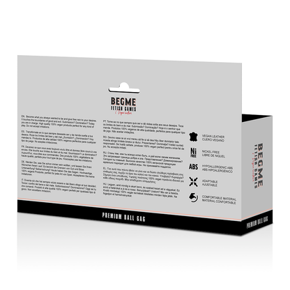 BEGME – ROTE EDITION – VEGANES LEDER-KIEW