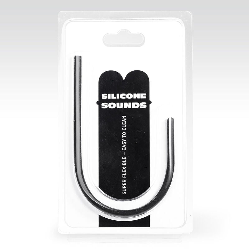 ALL BLACK - 8MM HARNRÖHRENSONDE AUS SILIKON