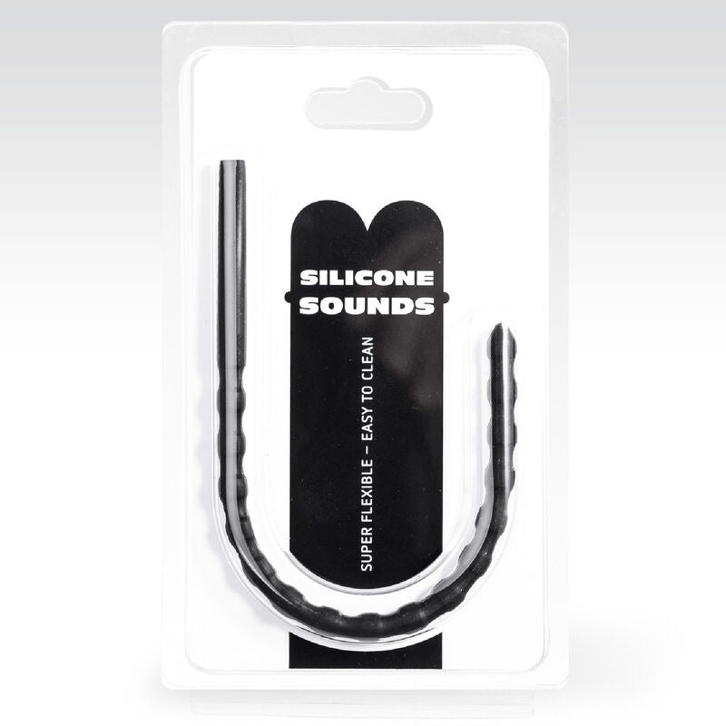 ALL BLACK - 6/8 MM SILIKON-URETHRALSONDE