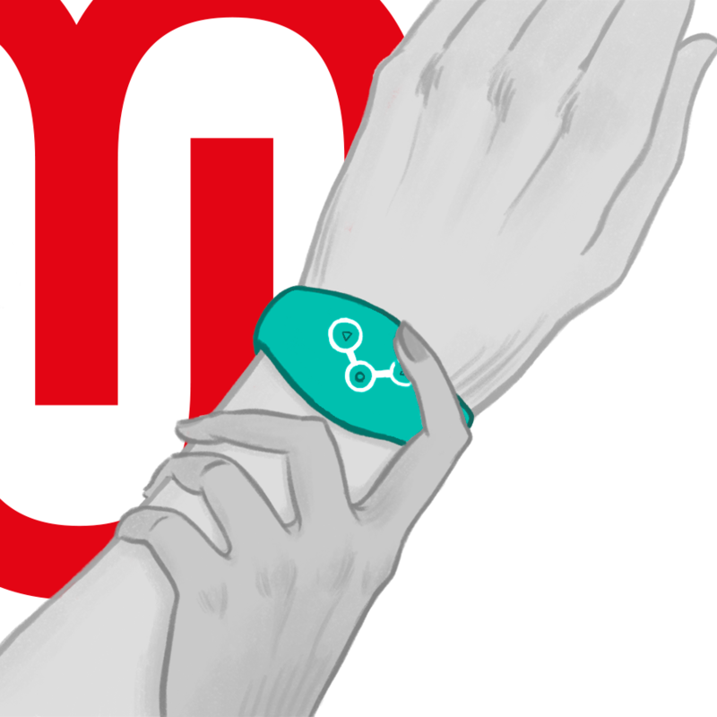 WATCHME – DRAHTLOS-TECHNOLOGIE-UHR AQUAMARIN