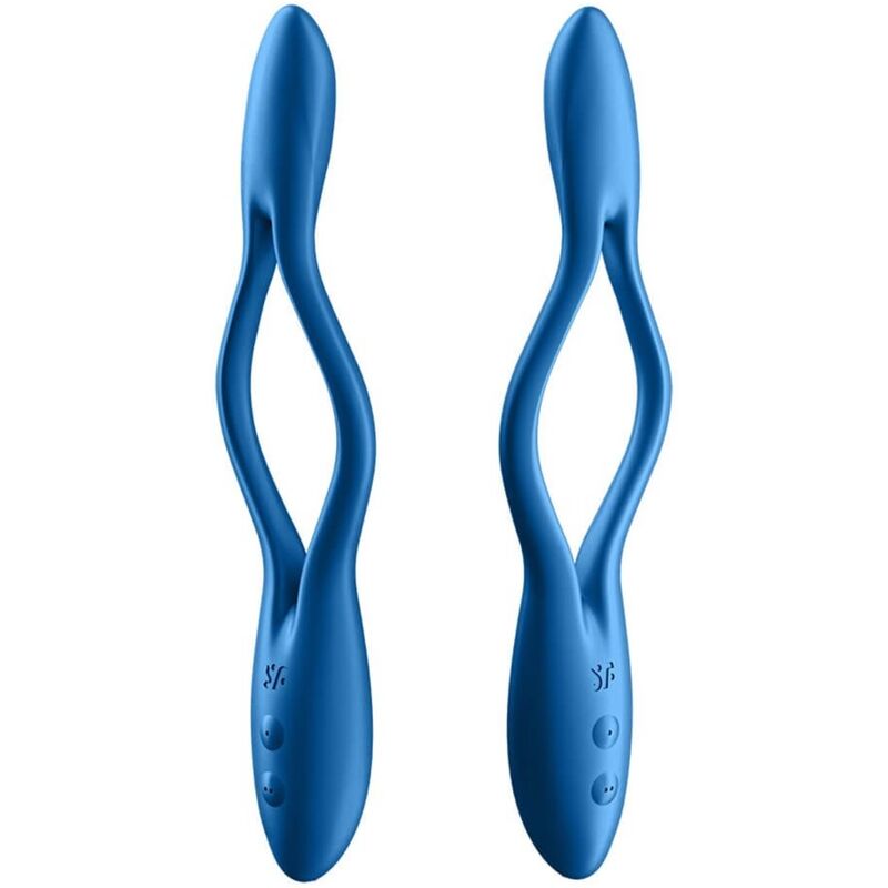 SATISFYER - ELASTISCHER SPIEL-MULTIVIBRATOR BLAU