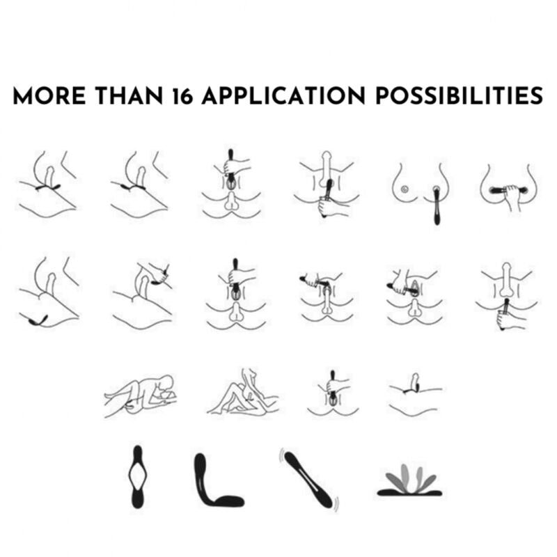 SATISFYER - ELASTISCHER SPIEL-MULTIVIBRATOR BLAU