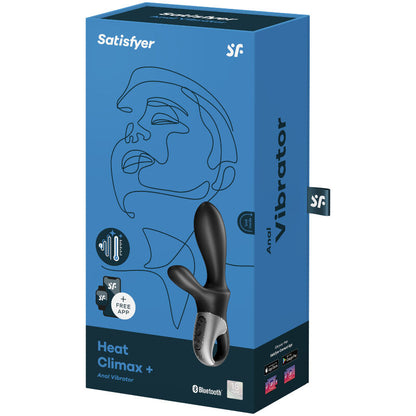 SATISFYER - HEAT CLIMAX+ ANALVIBRATOR APP SCHWARZ