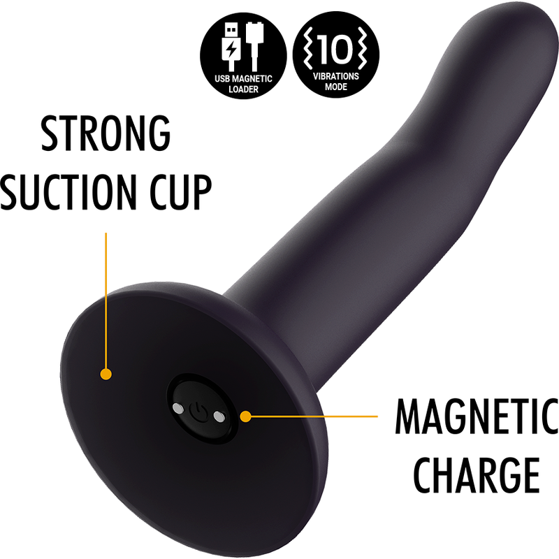 MYTHOLOGIE – DUMAN MYSTIC DILDO M – VIBRATOR KOMPATIBEL MIT DER WATCHME WIRELESS-TECHNOLOGIE