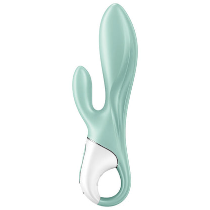 SATISFYER - AIR PUMP BUNNY 5+ AUFBLASBARER KANINCHENVIBRATOR APP GRÜN