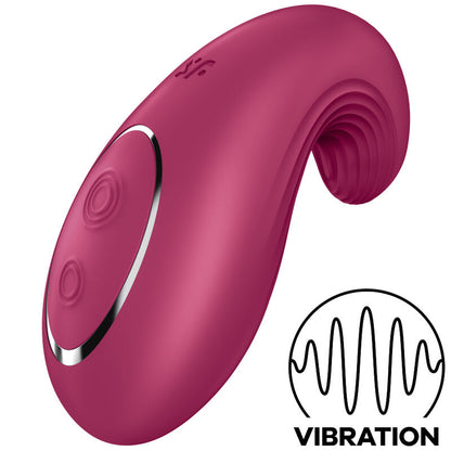 SATISFYER - DIPPING DELIGHT AUFLEGEVIBRATOR BLAU