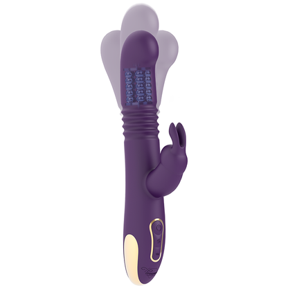 TREASURE - BASTIAN RABBIT UP &amp; DOWN, ROTATOR &amp; VIBRATOR KOMPATIBEL MIT DER WATCHME WIRELESS-TECHNOLOGIE