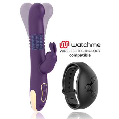 TREASURE - BASTIAN RABBIT UP &amp; DOWN, ROTATOR &amp; VIBRATOR KOMPATIBEL MIT DER WATCHME WIRELESS-TECHNOLOGIE