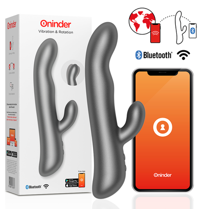 ONINDER - OSLO VIBRATION &amp; ROTATION PINK - KOSTENLOSE APP