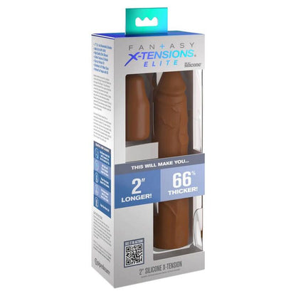 FANTASY X- TENSIONS - PIPEDREAMS SLEEVE 20,32 CM + 5,00 CM INCH PLUG KARAMELL