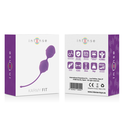 INTENSE - KARMY FIT KEGEL SILIKON FLIEDER
