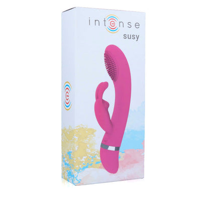 INTENSE - SUSY OSZILLIERENDER VIBRATOR SILIKON KANINCHEN ROSA