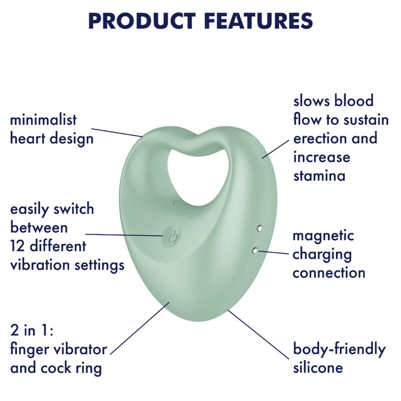 SATISFYER - PERFECT PAIR 3 GRÜN