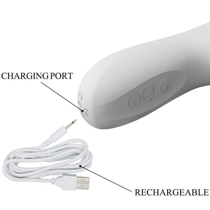 PRETTY LOVE - REESE VIBRATOR MIT SILBERROTATION