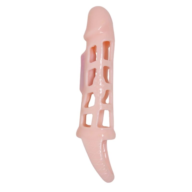 PRETTY LOVE - HARRISON PENIS EXTENDER COVER MIT VIBRATION UND GURT 13,5 CM