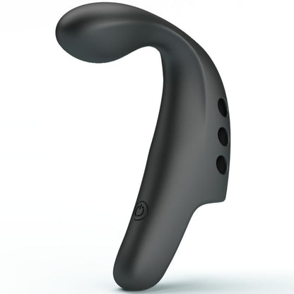 PRETTY LOVE - SCHWARZER GORGON-VIBRATOR-FINGERHÜLLE