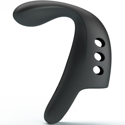 PRETTY LOVE - SCHWARZER GORGON-VIBRATOR-FINGERHÜLLE