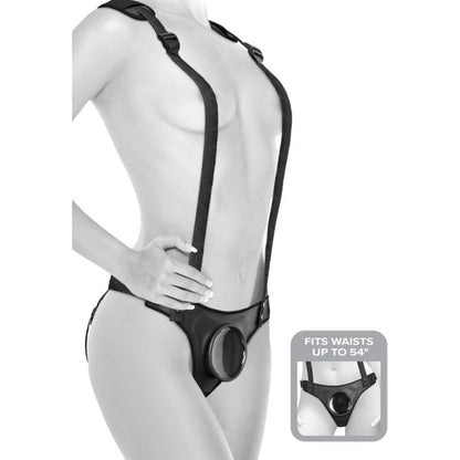 PIPEDREAMS - BODY DOCK STRAP-ON-STRUMPFHOSEN