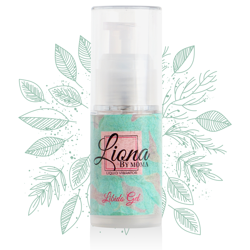 LIONA BY MOMA - LIBIDO-GEL MIT FLÜSSIGEM VIBRATOR 15 ML