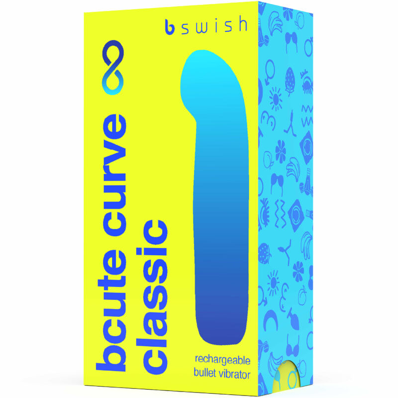 B SWISH - BCUTE CURVE INFINITE CLASSIC WIEDERAUFLADBARER SILIKONVIBRATOR GELB
