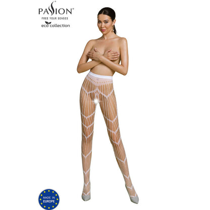 PASSION - ECO COLLECTION BODYSTOCKING ECO S006 ROT