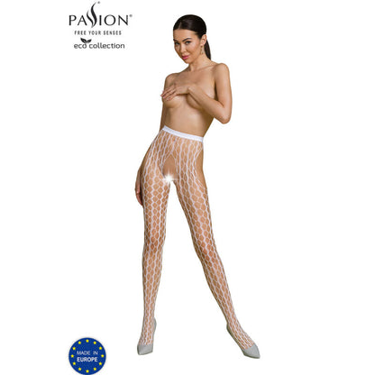 PASSION - ECO COLLECTION BODYSTOCKING ECO S007 ROT