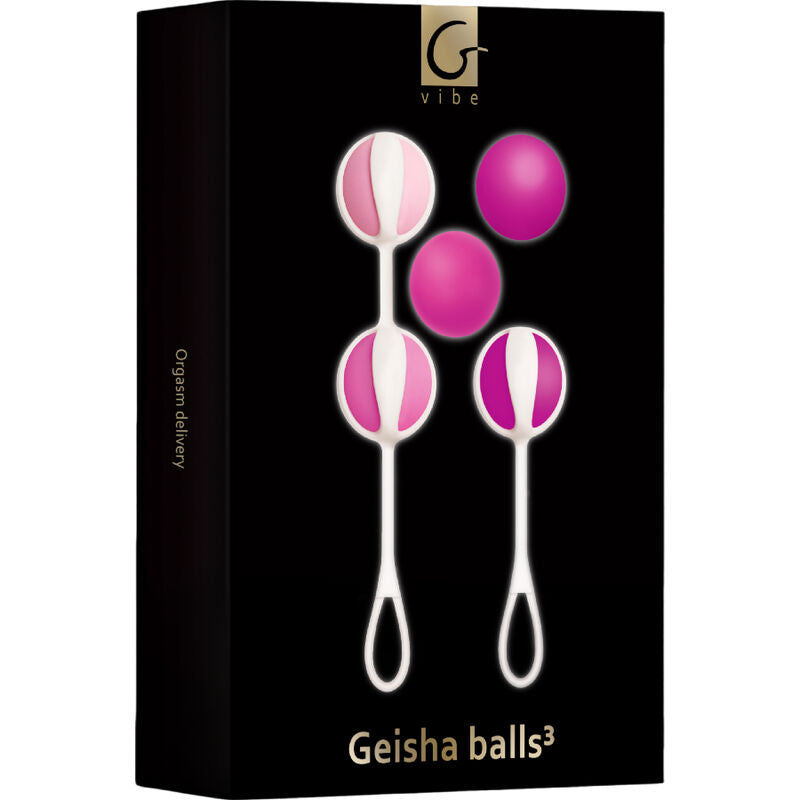G-VIBE - SET 5 GEISHA-KUGELN 3 ROSA