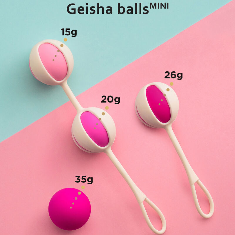 G-VIBE - SET 4 GEISHA-KUGELN MINI LILA